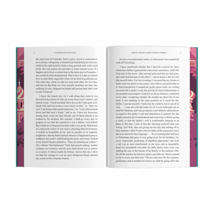 White Nights & Other Stories by Fyodor Dostoyevsky (Deluxe Hardback Sprayed Edge Edition)