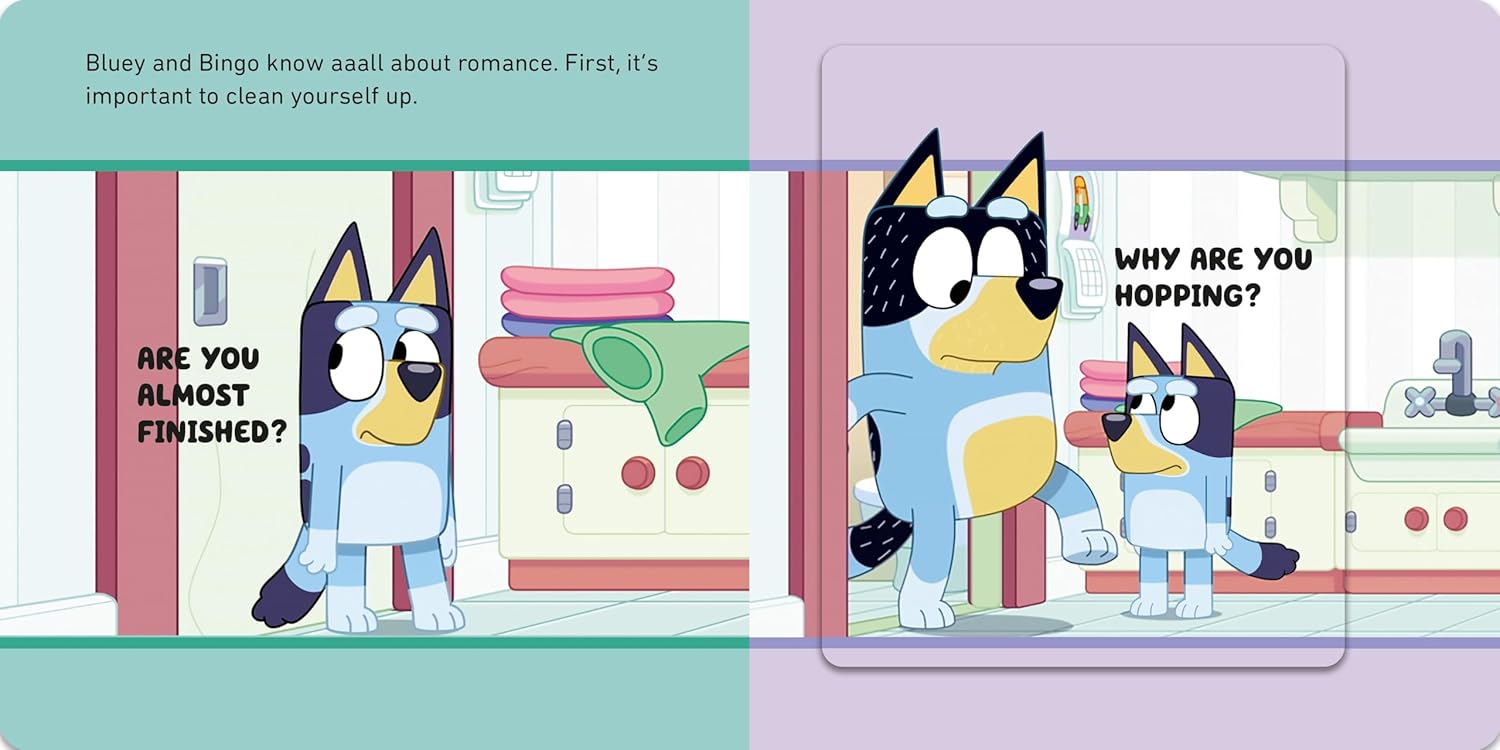 Bluey: How to be Romance: A Lift-the-Flap Book