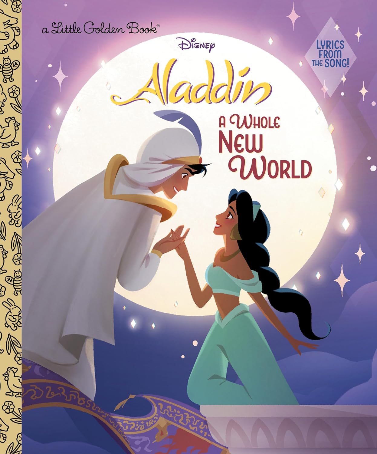 A Whole New World (Disney Aladdin) (Little Golden Book) Hardcover