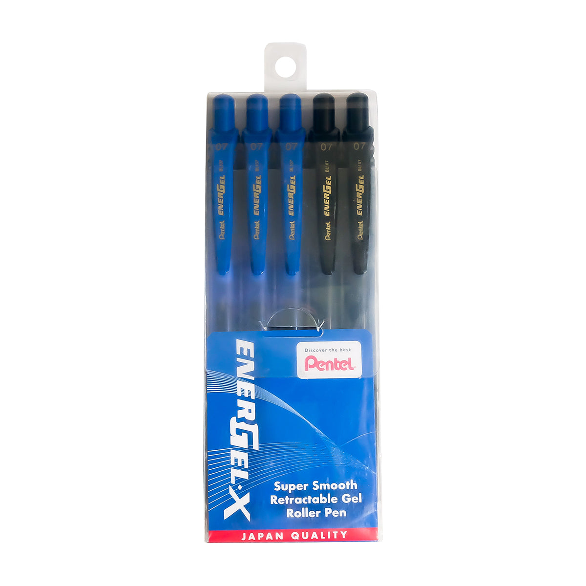 PENTEL Energel 0.7Mm V Pack Bl107-3C2A