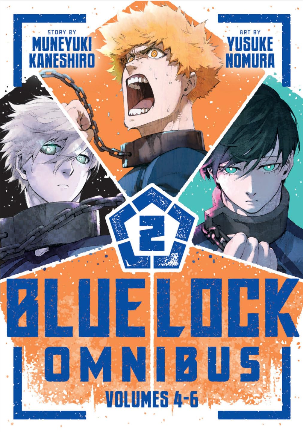 Blue Lock Omnibus 2 (Vol. 4-6) (Manga)