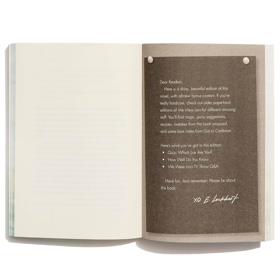We Were Liars: Deluxe Edition (Paperback)