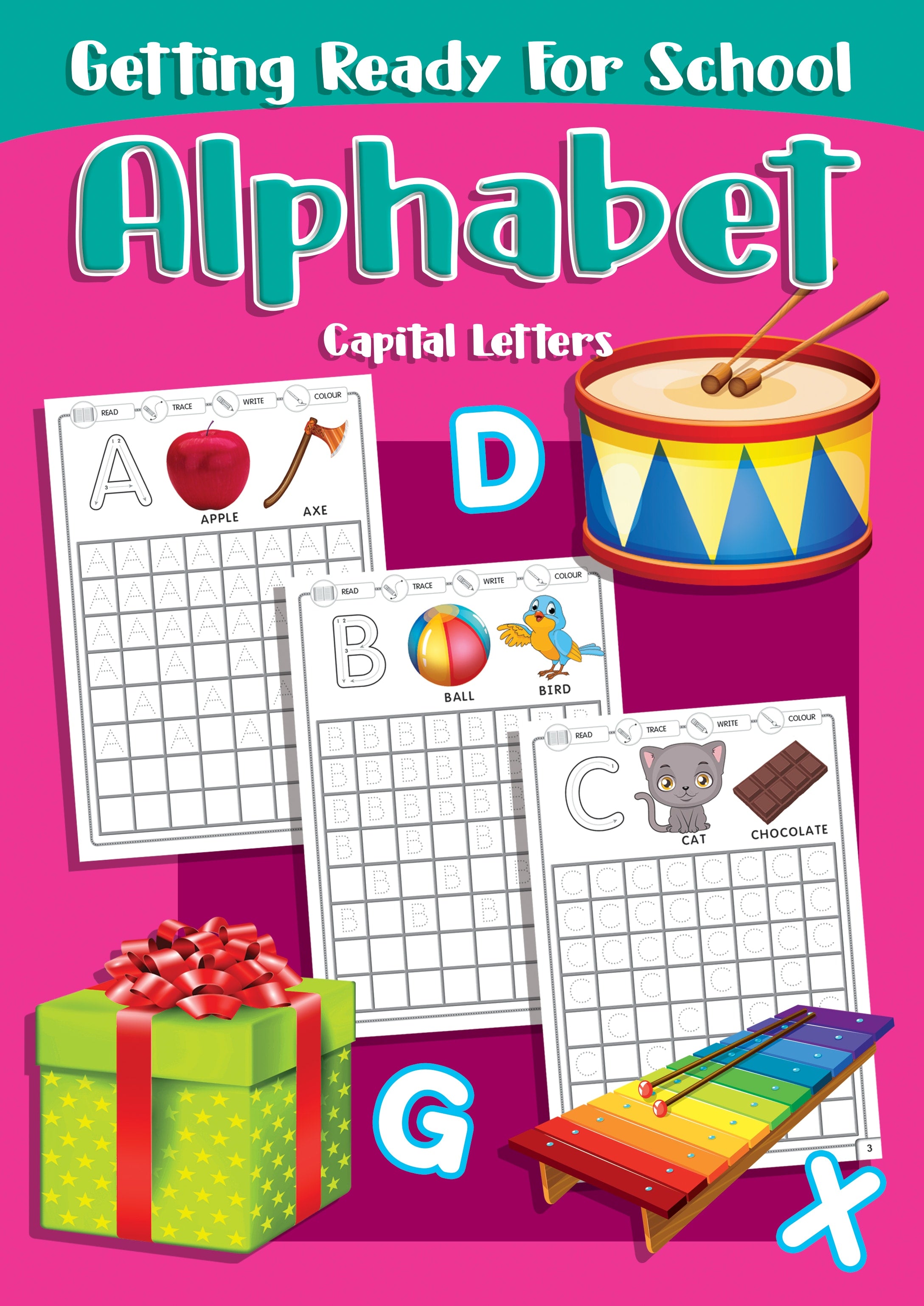 Getting Ready For School: Alphabet Capital letters