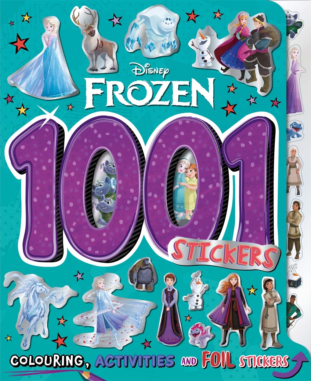 Disney Frozen: 1001 Stickers - 3rd Edition