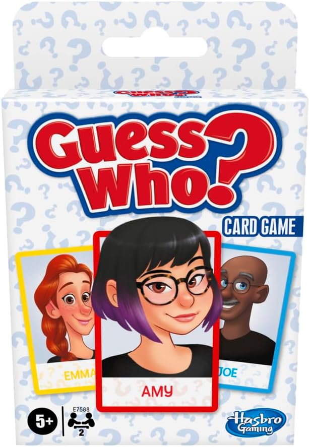 HASBRO GAMING CLASSIC CARD GAME GUESS WHO