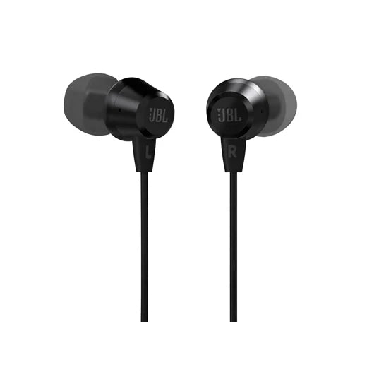 JBL C50HI In-Ear Heaphones with Microphone Black