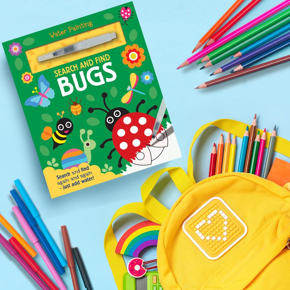 Seek and Find Bugs (Water Painting Seek and Find) (Hardcover)