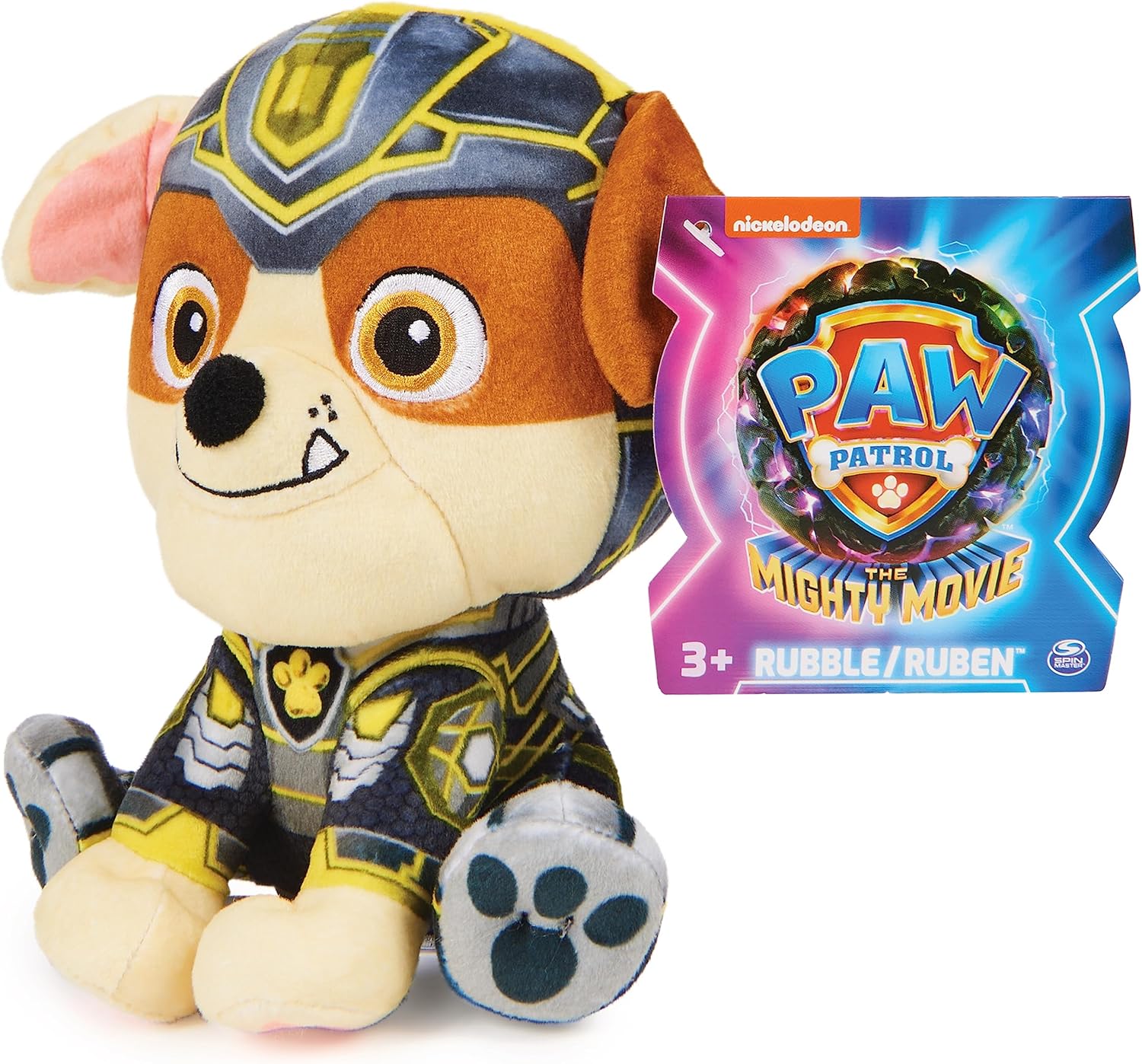 SPIN MASTER PAW PATROL THE MIGHTY MOVIE BASIC PLUSH ASSORTMENT