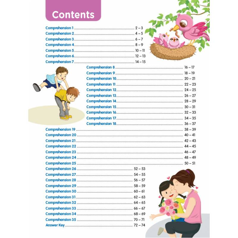 Pre-School English Comprehension