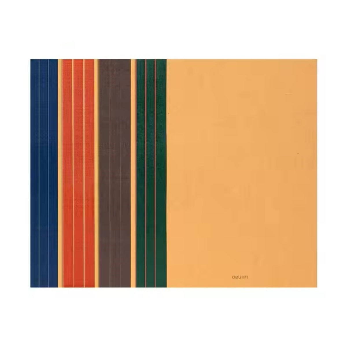 DELI NUSIGN A5 BINDER NOTEBOOK 40'S BROWN PWA540