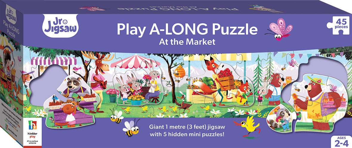 HINKLER JR JIGSAW PLAY A LONG PUZZLE AT THE MARKET