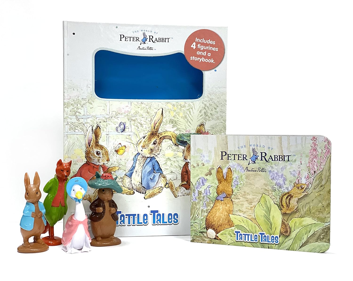 The World of Beatrix Potter / Peter Rabbit Tattle Tales (Board Book)