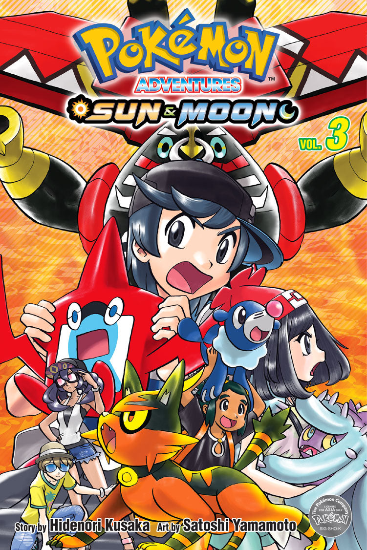 Pokémon Adventures: Sun & Moon Vol. 3