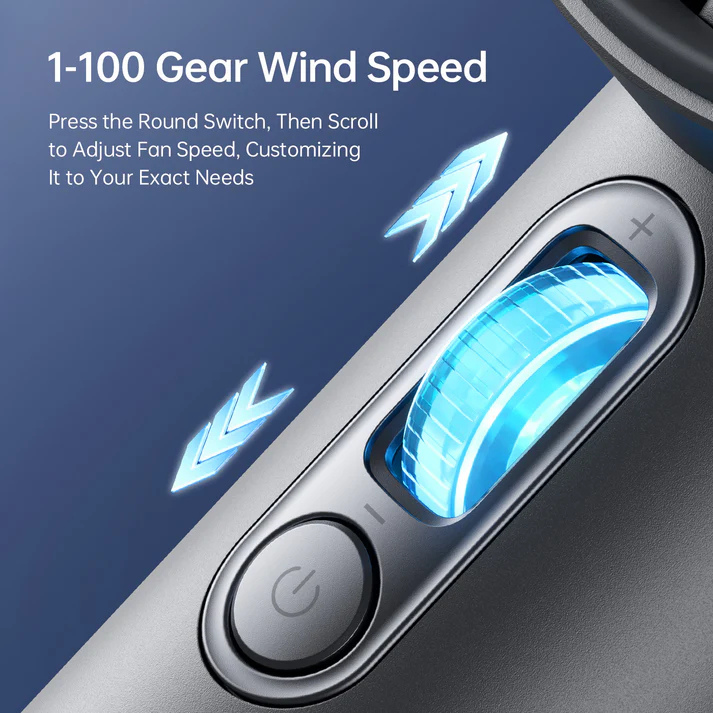 JisuLife Handheld Fan Pro1S - 2025 - Dark Grey