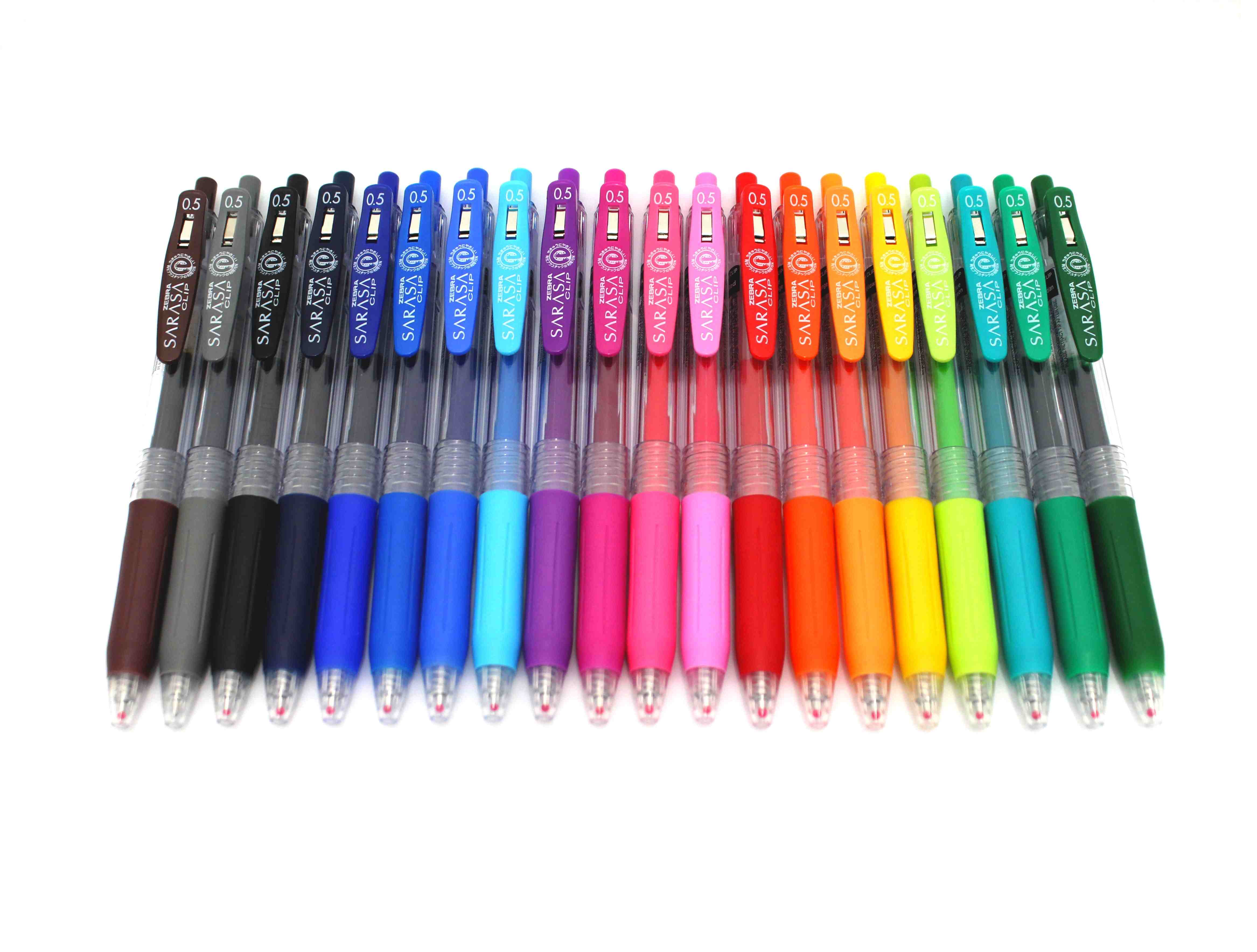 Zebra Sarasa Clip Gel Pen 0.5mm - Light Blue