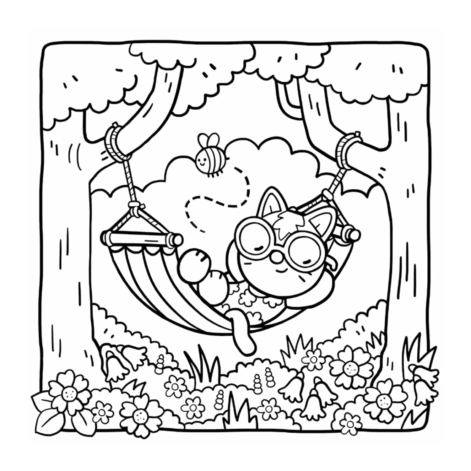 Colouring Corner: Cosy Gardens (Paperback)