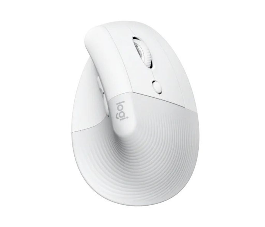 Logitech LIFT Vertical Ergonomic Mouse Off White