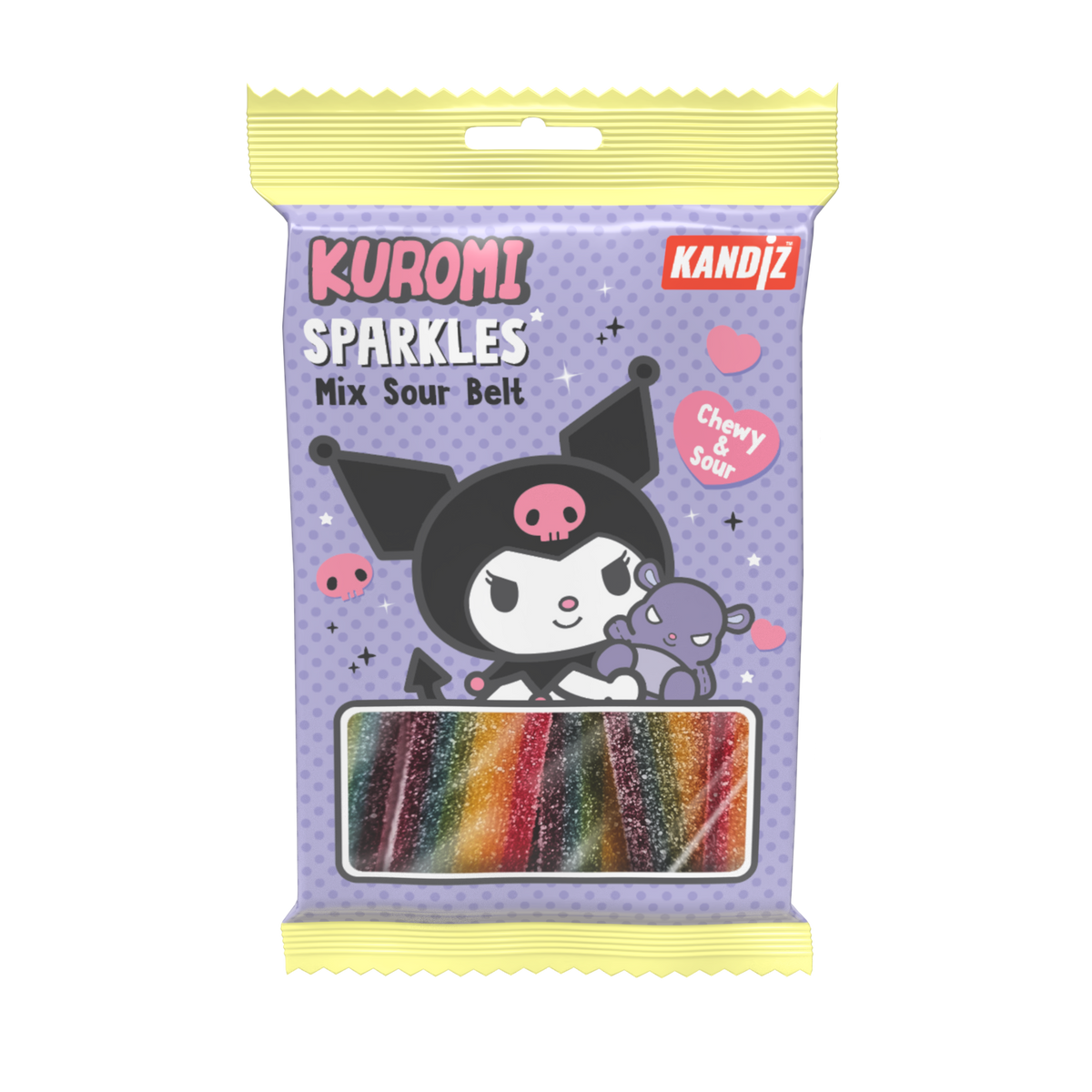 Kuromi Sparkles Belt Fruits 80g