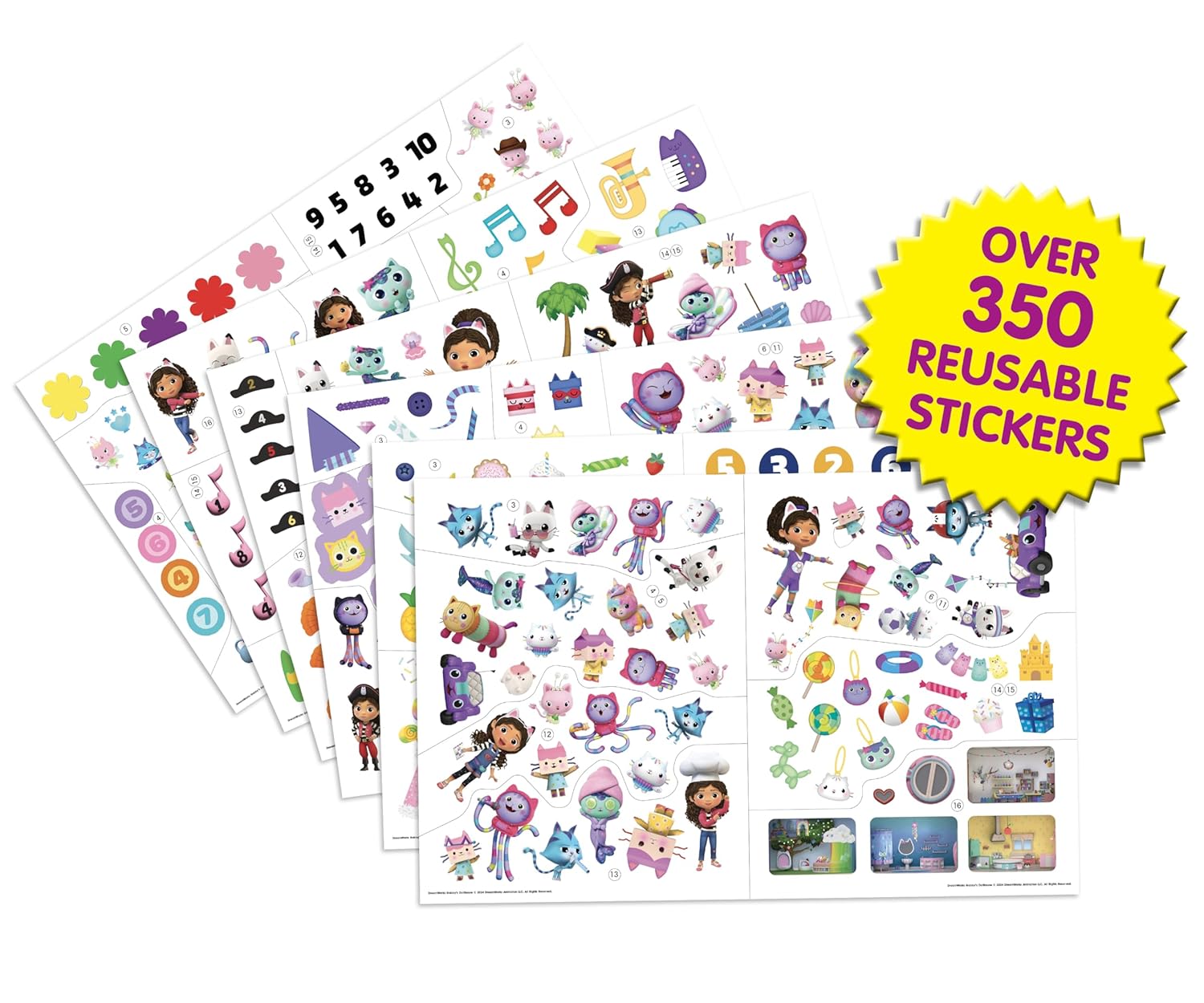 Gabby’s Dollhouse Sticker Book Treasury 