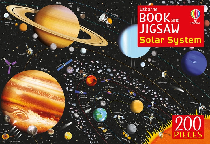 Usborne Book & Jigsaw: The Solar System