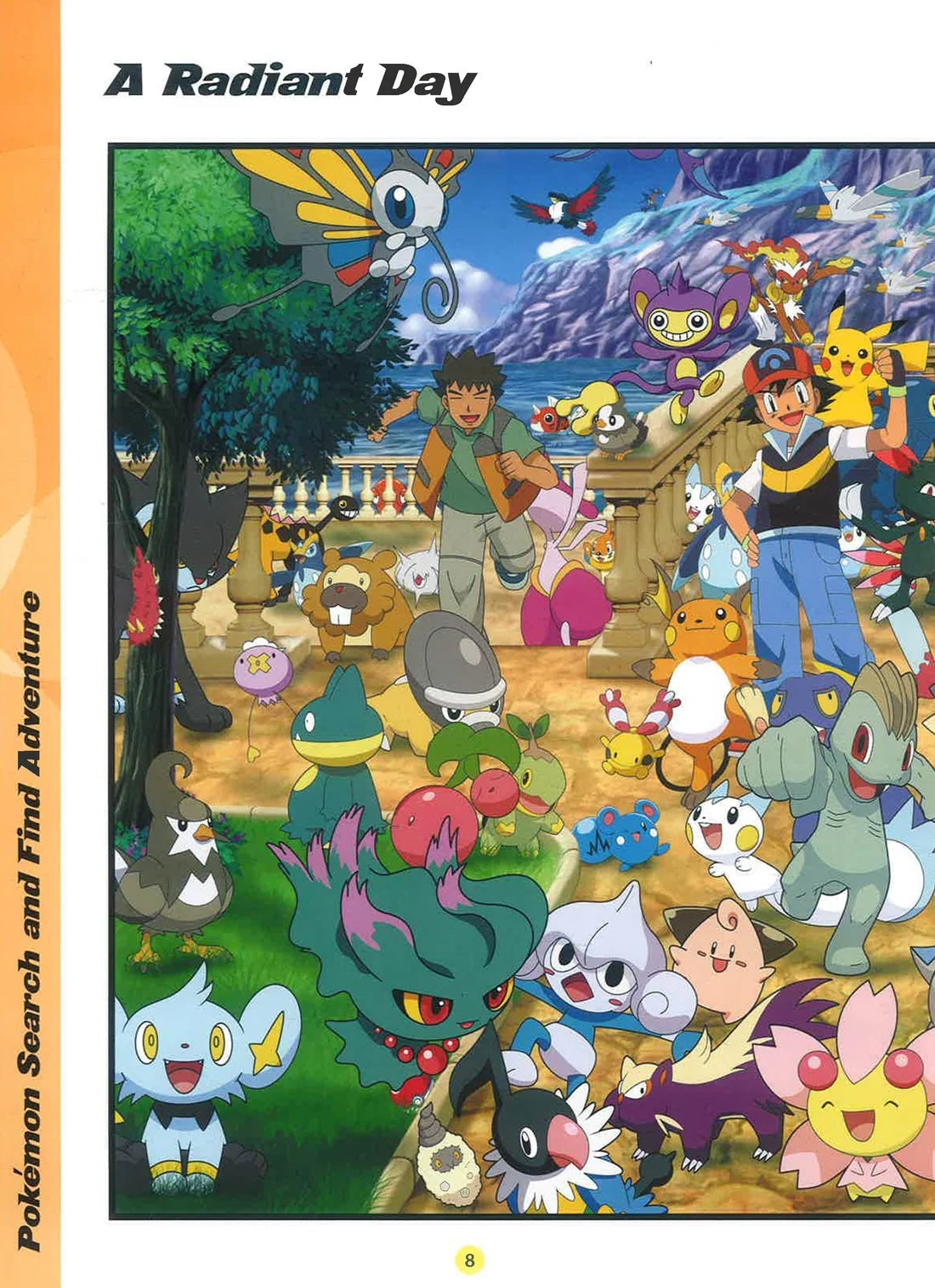Pokemon Search And Find Adventure: The Sinnoh Region (Paperback)