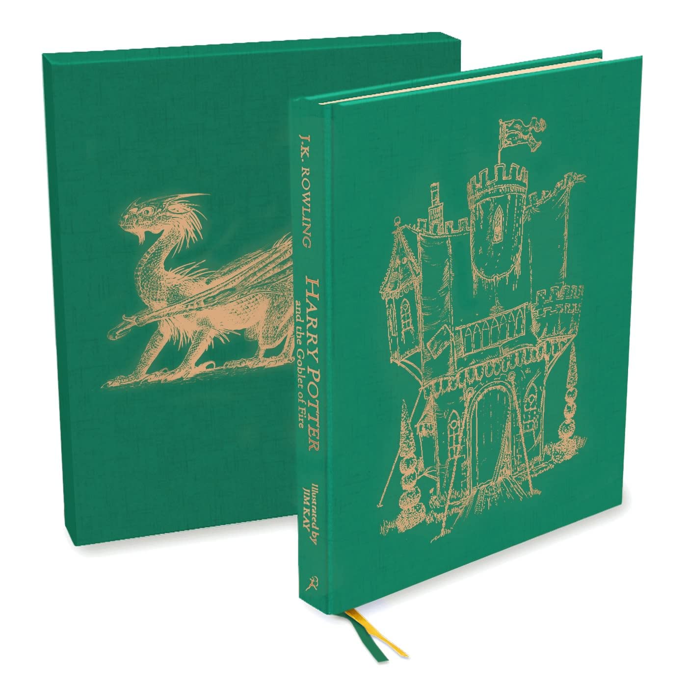 Harry Potter 04 Goblet Of Fire Deluxe Illustrated Edition