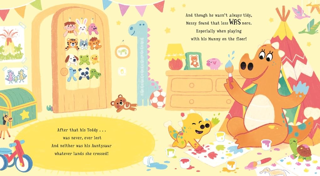 The Messysaurus (A DinoFeelings Book) Hardcover