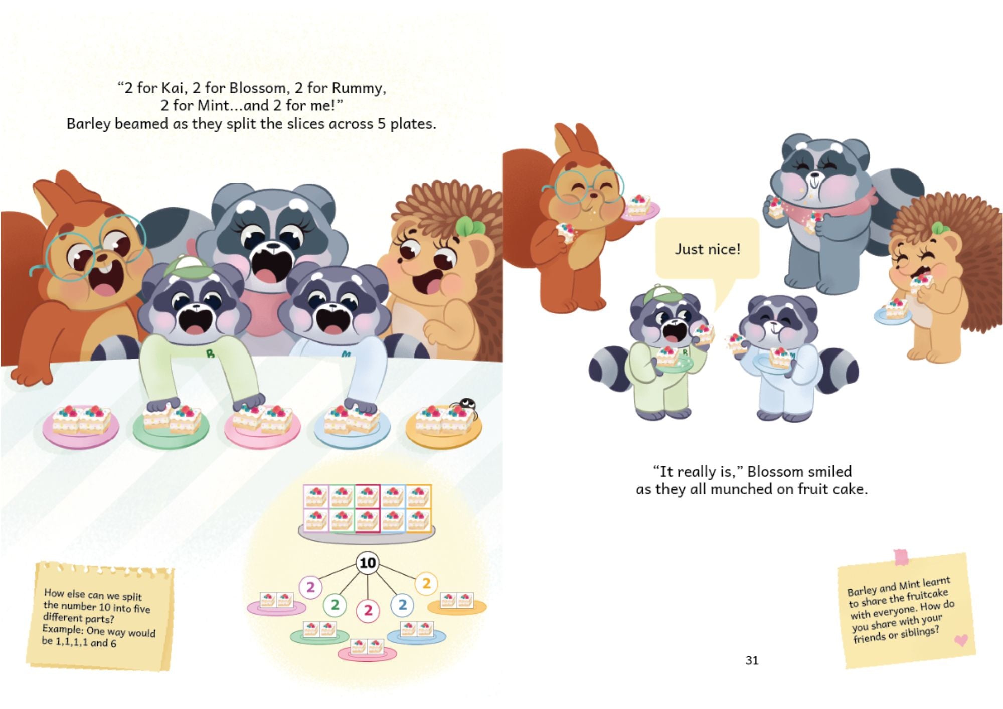 Maths Storybook: The Sweetest Coin - Number Bonds within 10 (4-7yo)