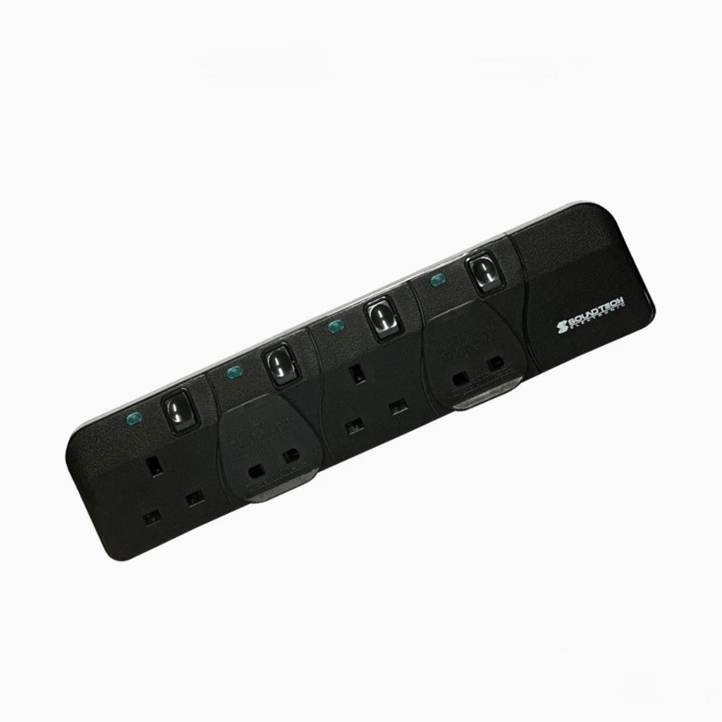 SoundTeoh PS-804 4 Way Extension Socket (2M)