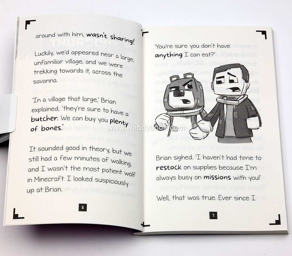Diary of a Minecraft Wolf 4: Village Rescue (An Unofficial Minecraft Book)