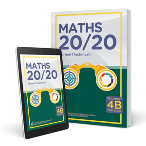 Maths 20/20 G1 Textbook 4B-Print & Digital Pack (3-year access)