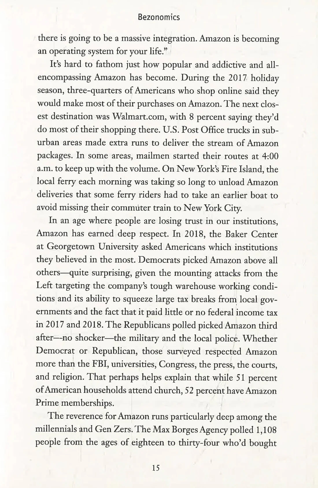 Bezonomics: How Amazon Is Changing Our Lives and What the World's Best Companies Are Learning from It