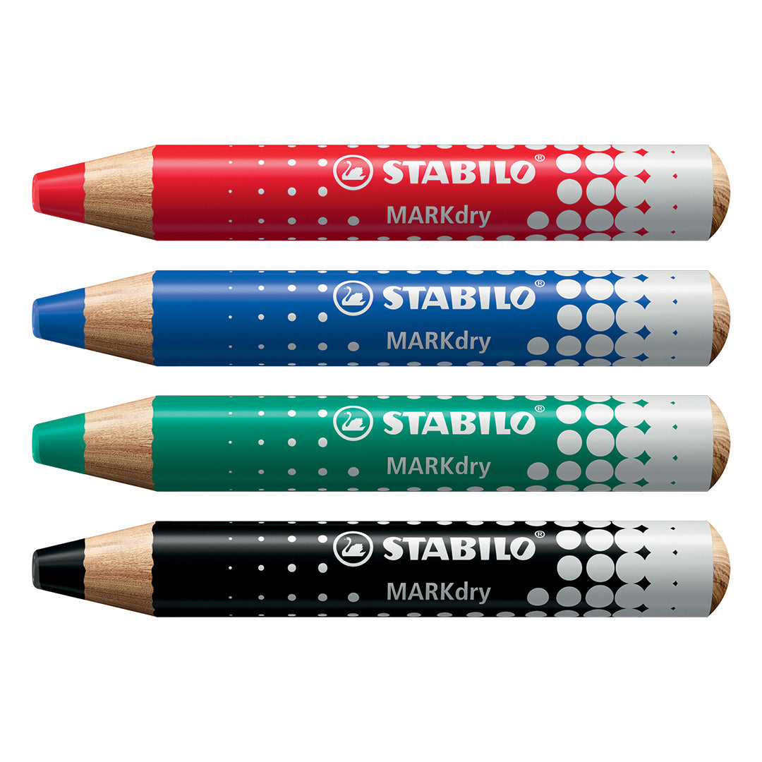 STABILO MARKDRY SET OF 4 PCS