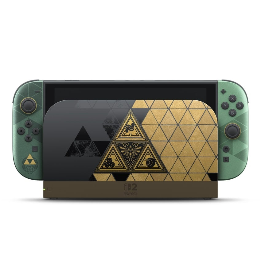 Nintendo Switch 2 The Legend of Zelda 40th Anniversary Edition game console