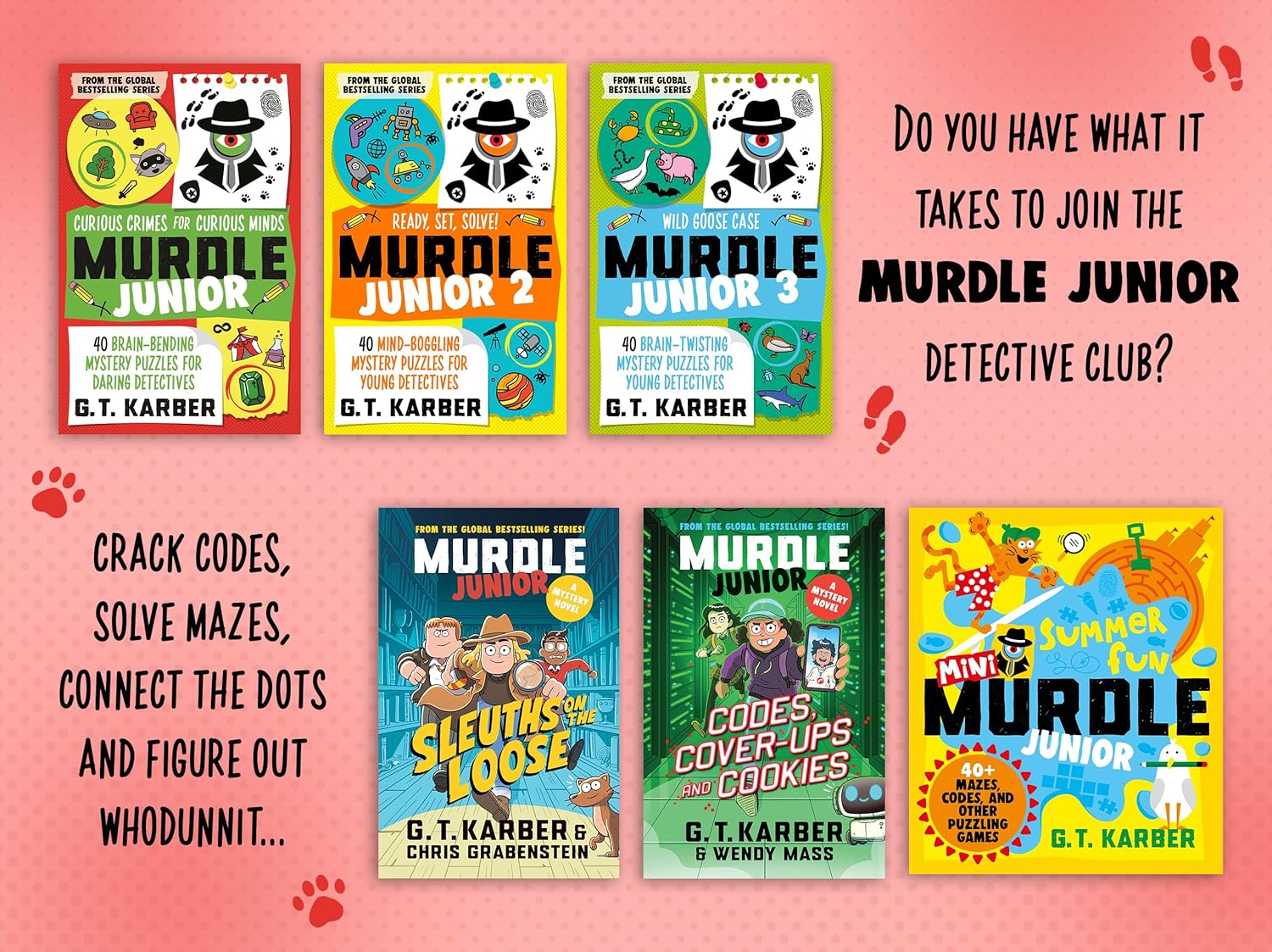 Murdle Junior 3: Wild Goose Case: 40 Brain-Twisting Mystery Puzzles for Young Detectives (Paperback)