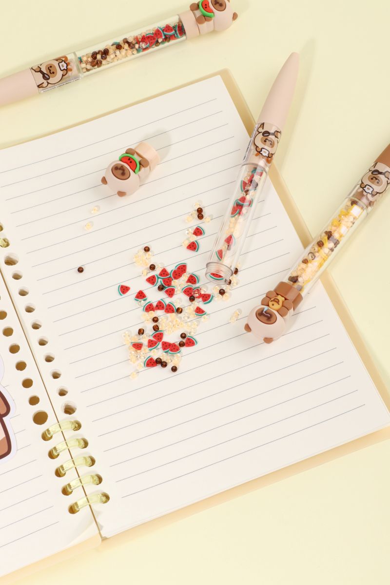 0.4mm Doggy Cat Bead Gel Pen – Assorted Design