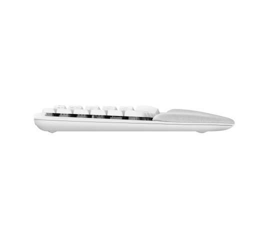 Logitech Wave Keys Wireless Ergonomic Keyboard (Off-White)