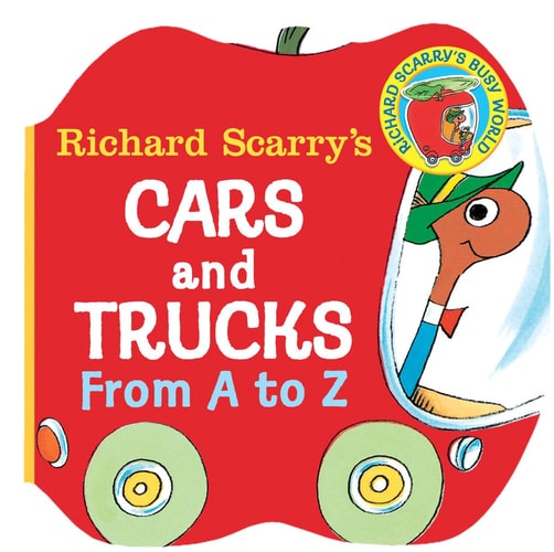 Richard Scarry's Cars and Trucks from A to Z (Board Book)