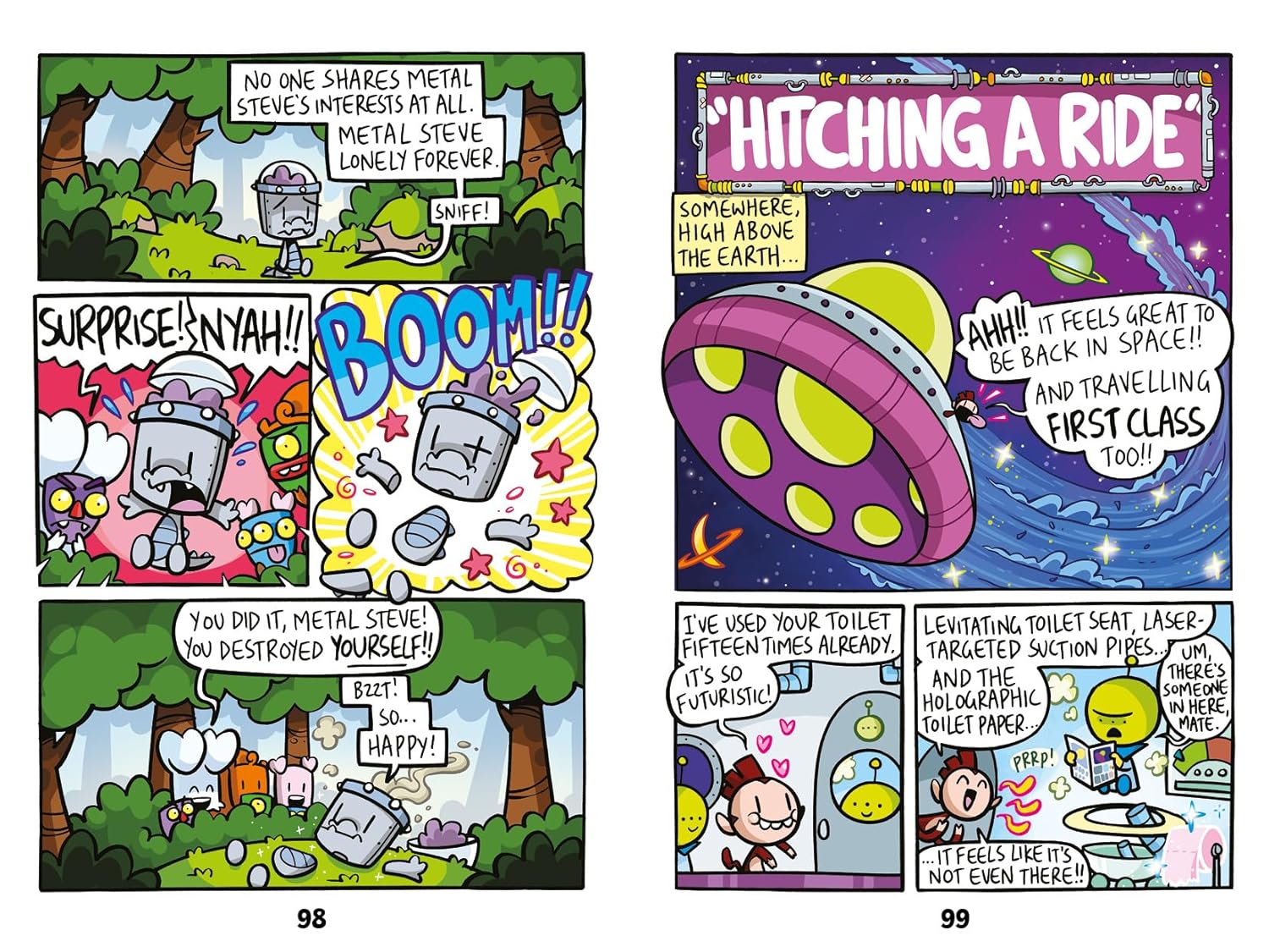 Bunny vs Monkey: Intergalactic Monkey Business! (A Phoenix Comic Book)