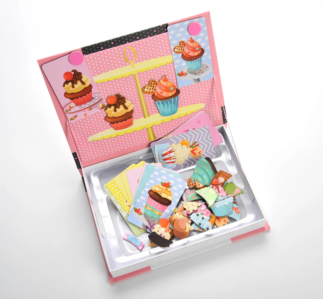 KIDMORO MAGNETI'BOOK - FLUFFY CUPCAKES
