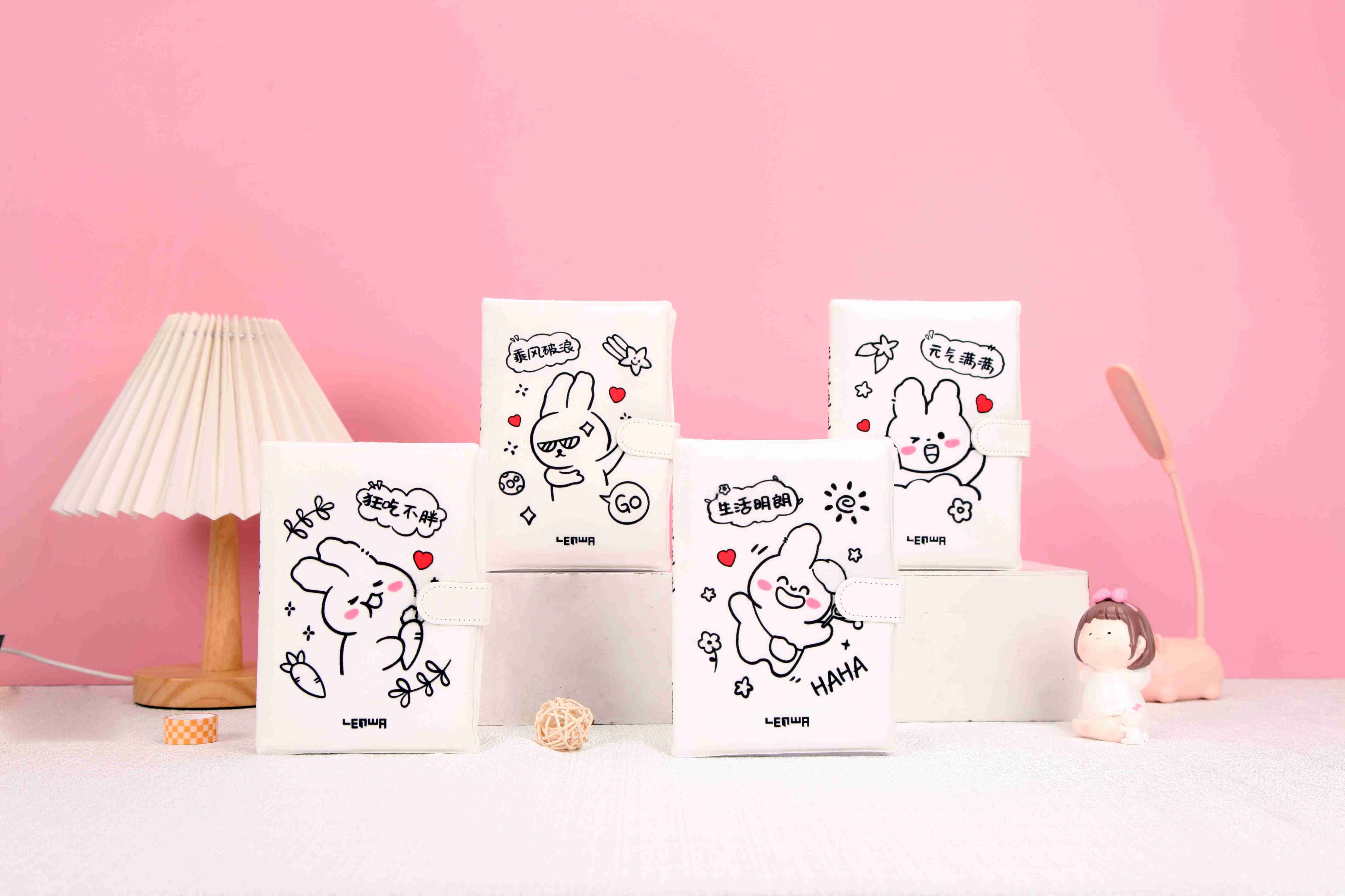 Rabbit Decompress A6 Planner Notebook