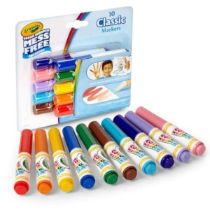 CRAYOLA CW MARKERS 10'S CLASSIC 752471