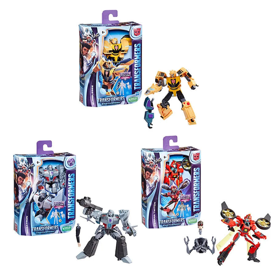 HASBRO TRANSFORMERS EARTHSPARK DELUXE ASSORTED