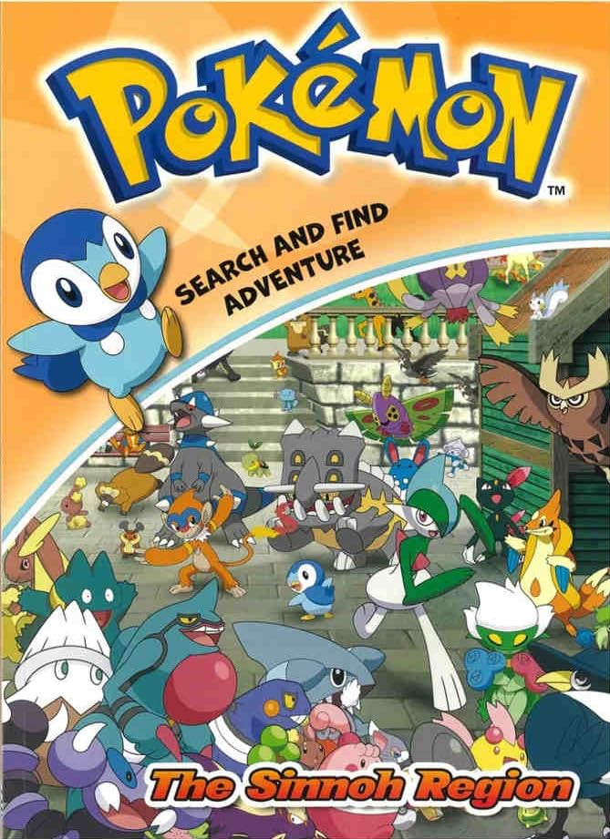 Pokemon Search And Find Adventure: The Sinnoh Region (Paperback)