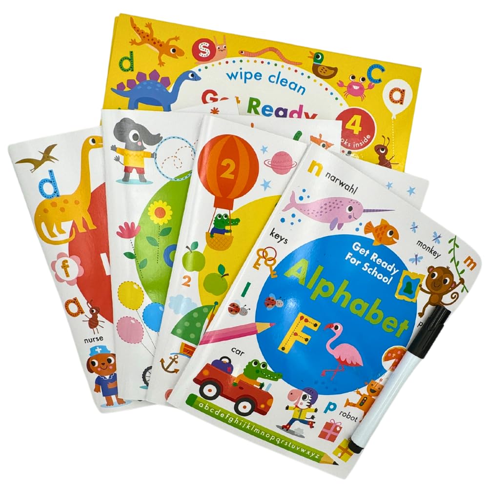 Get Ready For School - Wipe Clean Activity Pack 