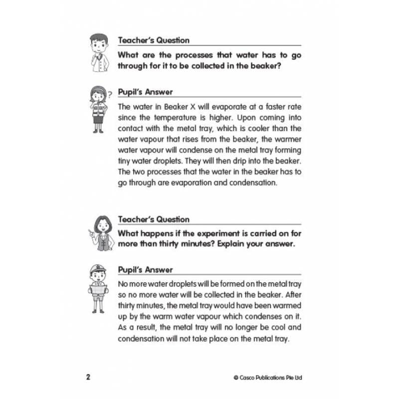 Science Inquiry-based Learning Questions & Answers Primary 5