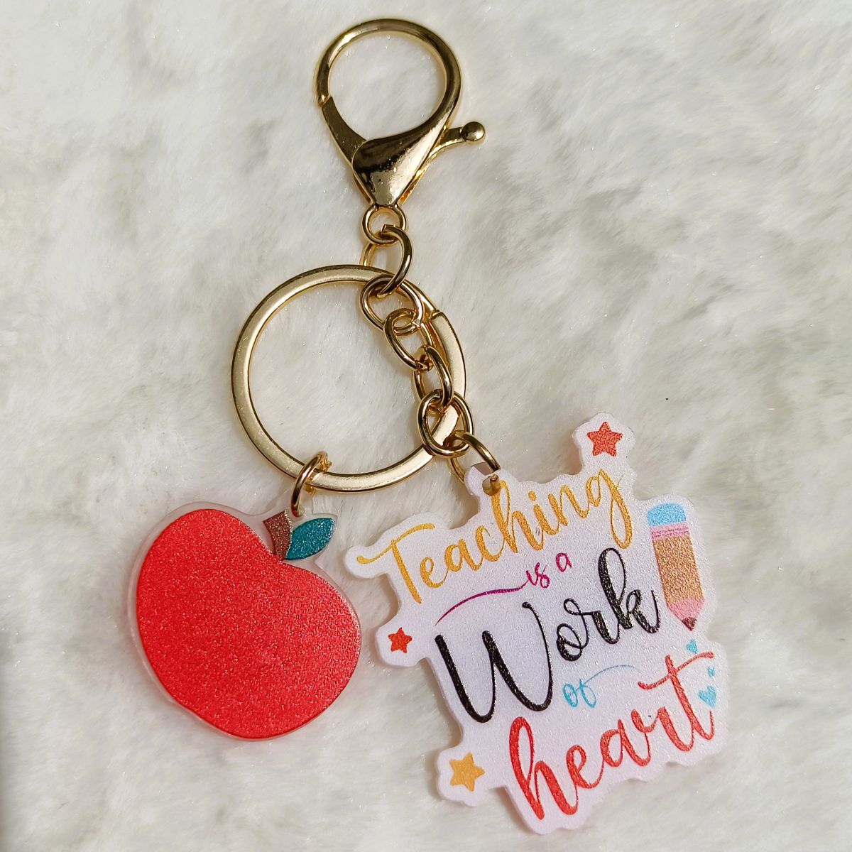 Teacher Acrylic Charm Grow
