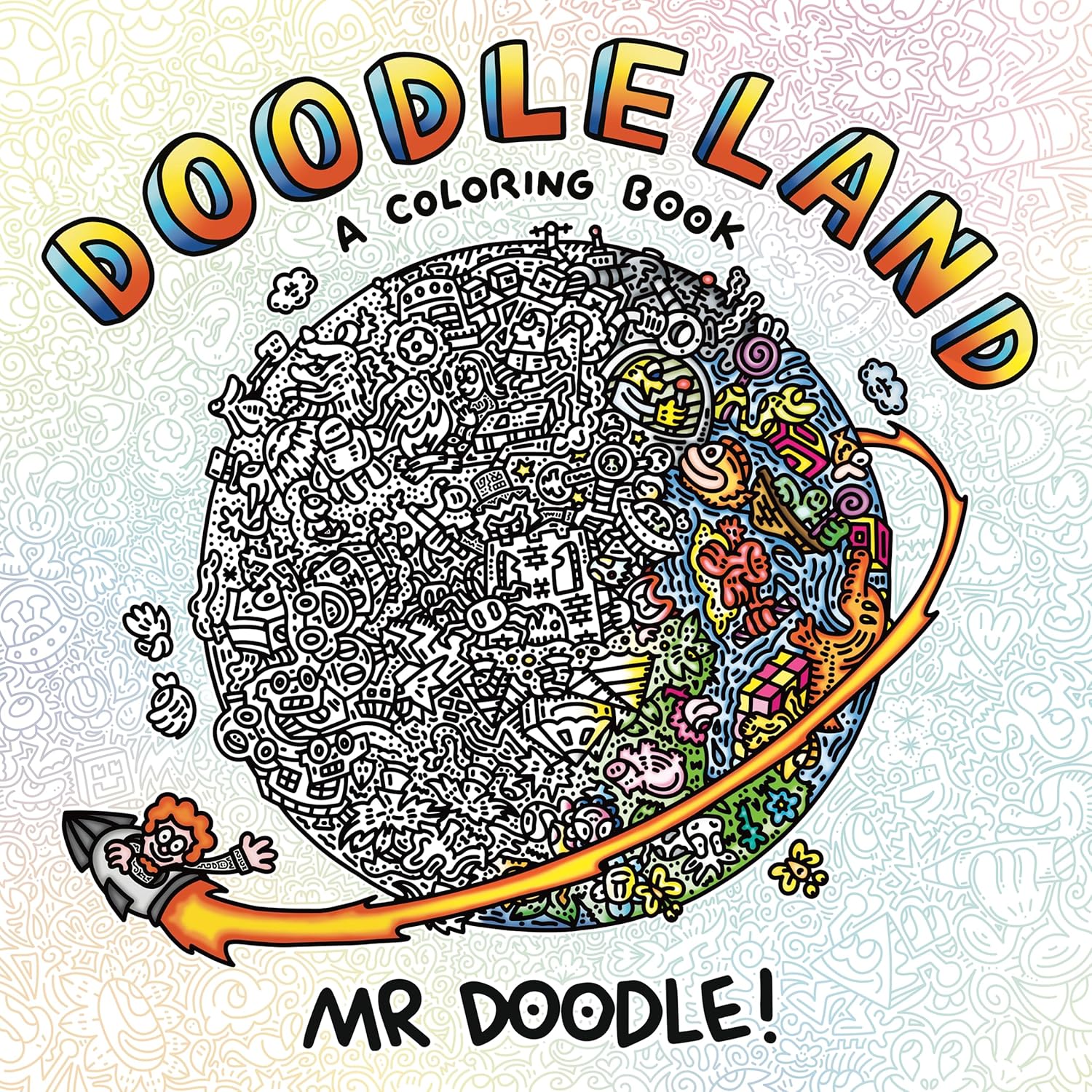 DoodleLand: A Coloring Book (Paperback)