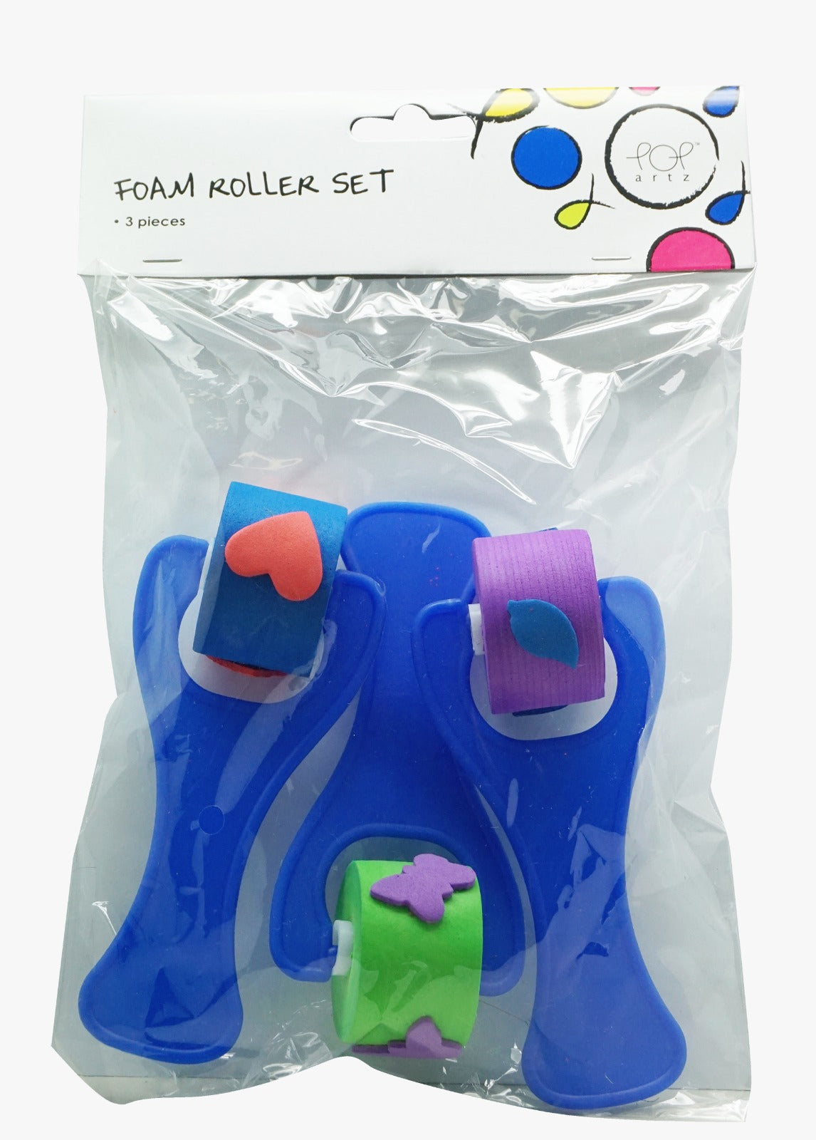 POP Artz Foam Roller Set 3's