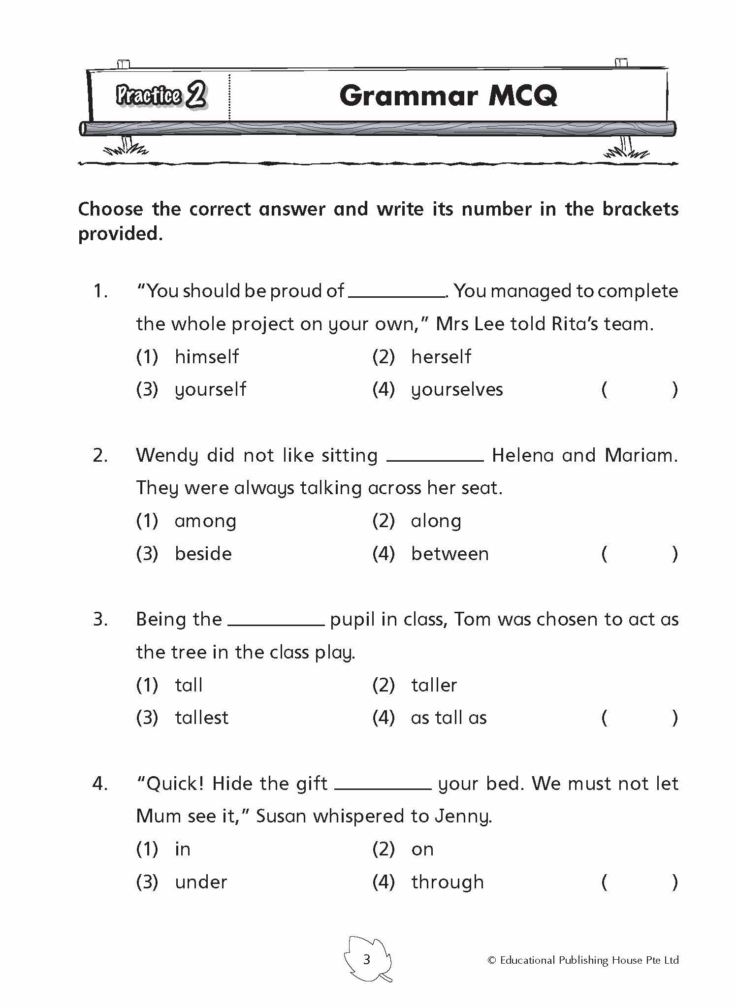 Primary 4 English Practice 1000+